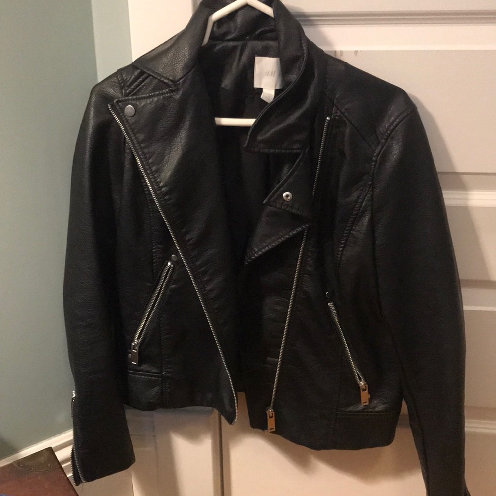 Leather jacket
